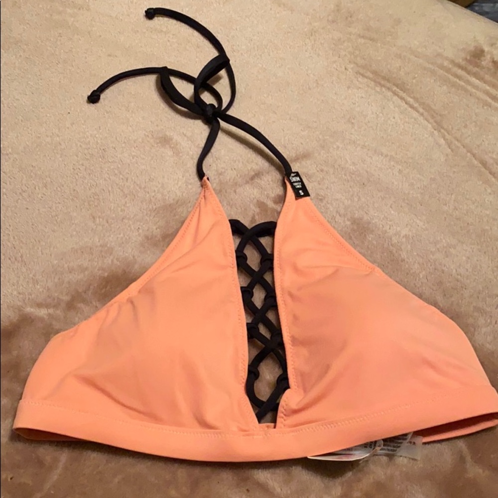 Small Pink VS swimsuit top